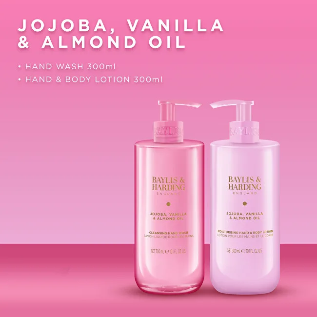 Baylis & Harding Jojoba, Vanilla & Almond Oil Hand Care Gift Set 2 pcs thumbnail 2