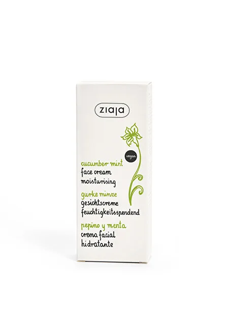 Ziaja Cucumber Mint Face Cream Moisturising thumbnail 2