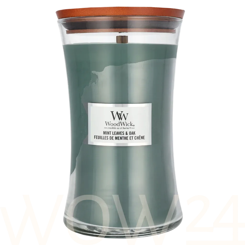 WoodWick mint leaves & oak thumbnail 2