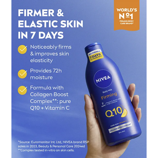 Nivea Q10 + Vitamin C Firming Body Lotion Dry Skin thumbnail 2