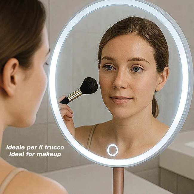 Beper Rechargeable cosmetic mirror with LED lighting P302VIS051 thumbnail 5