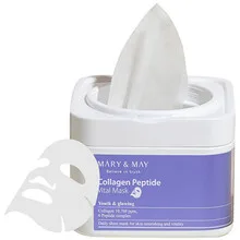 MARY & MAY Zpevňující pleťová maska Collagen Peptide (Vital Mask) 30 ks thumbnail 2