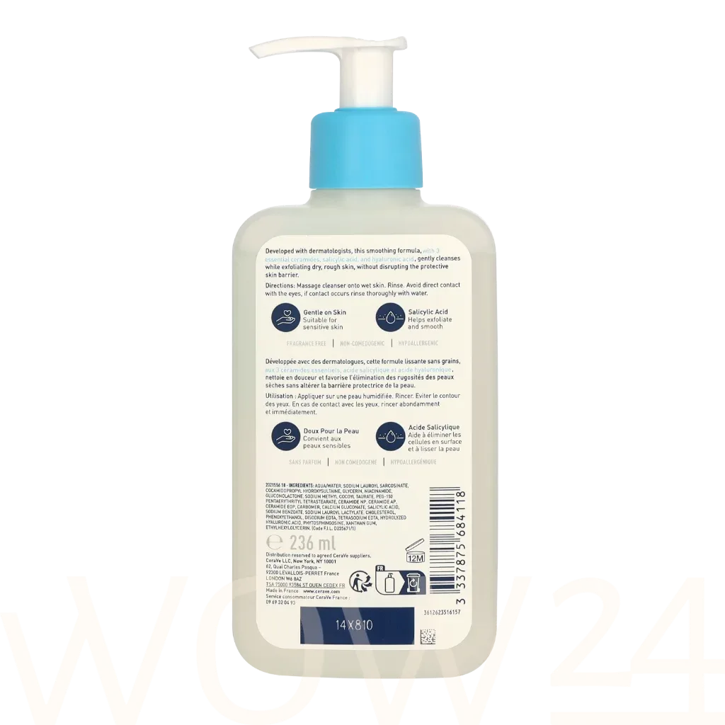 CeraVe Facial cleansers sa smoothing thumbnail 3