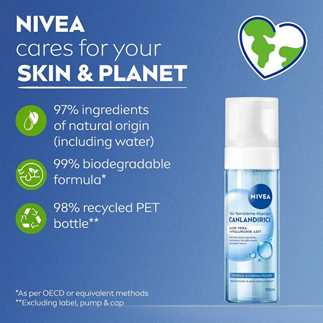 Nivea Cleansing Mousse for normal and combination skin thumbnail 6