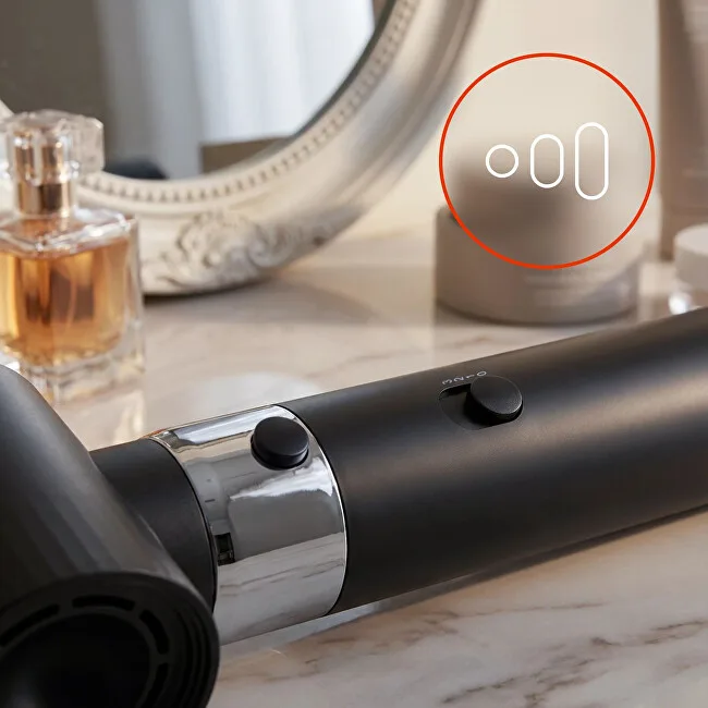 Huslog Hot air brush 6 in 1 with ionization black thumbnail 4