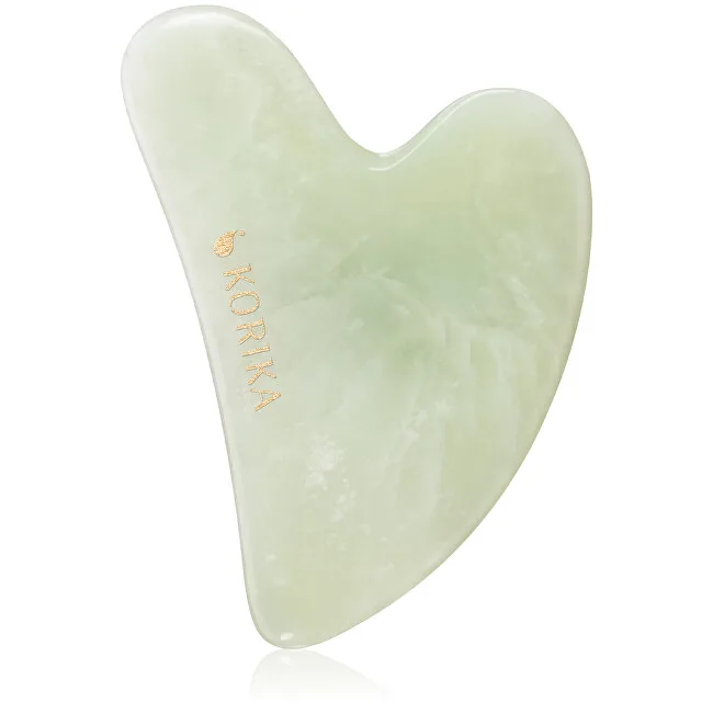 KORIKA Gua Sha stone made of green jade (Gua Sha Stone) thumbnail 2