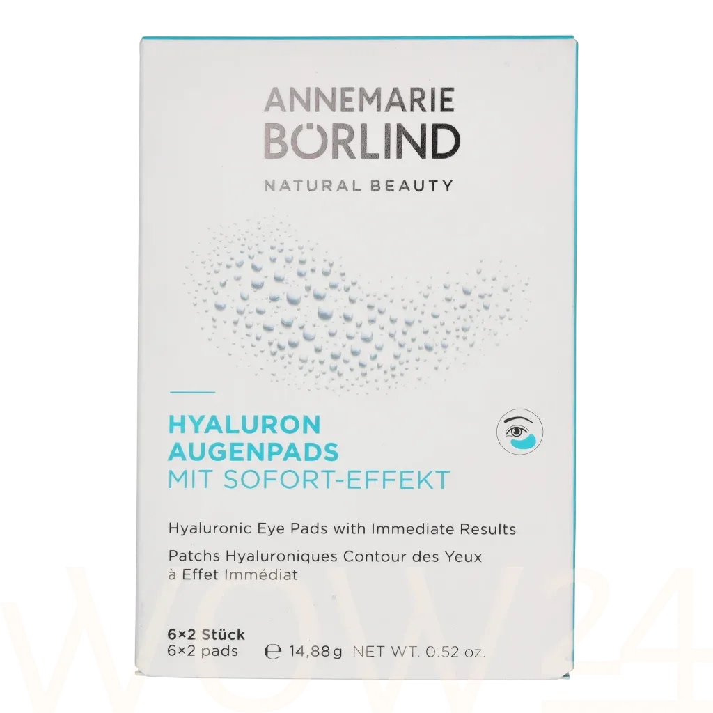 Annemarie Borlind Annemarie Borlind Hyalluronic Eye Pads thumbnail 2