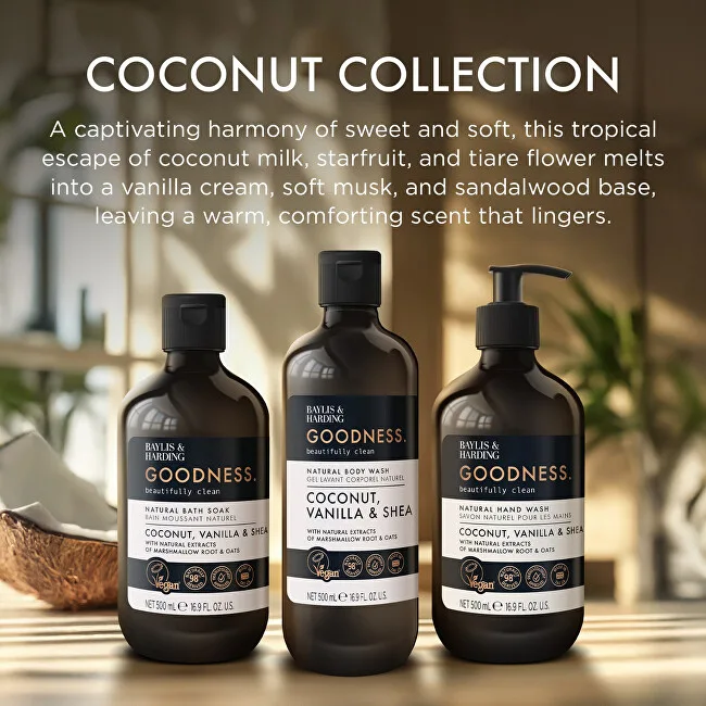 Baylis & Harding Goodness Coconut, Vanilla & Shea Bath Soak thumbnail 3