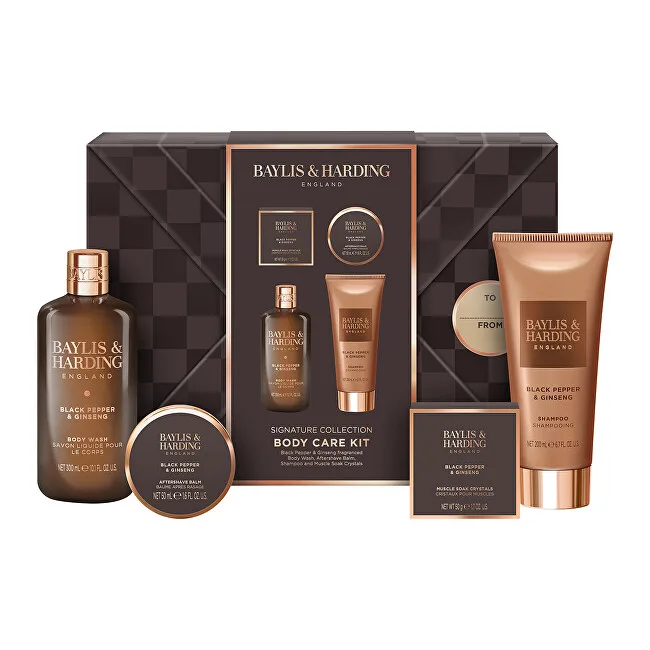 Baylis & Harding Gift Set Black Pepper & Ginseng Set of 4 pcs thumbnail 2