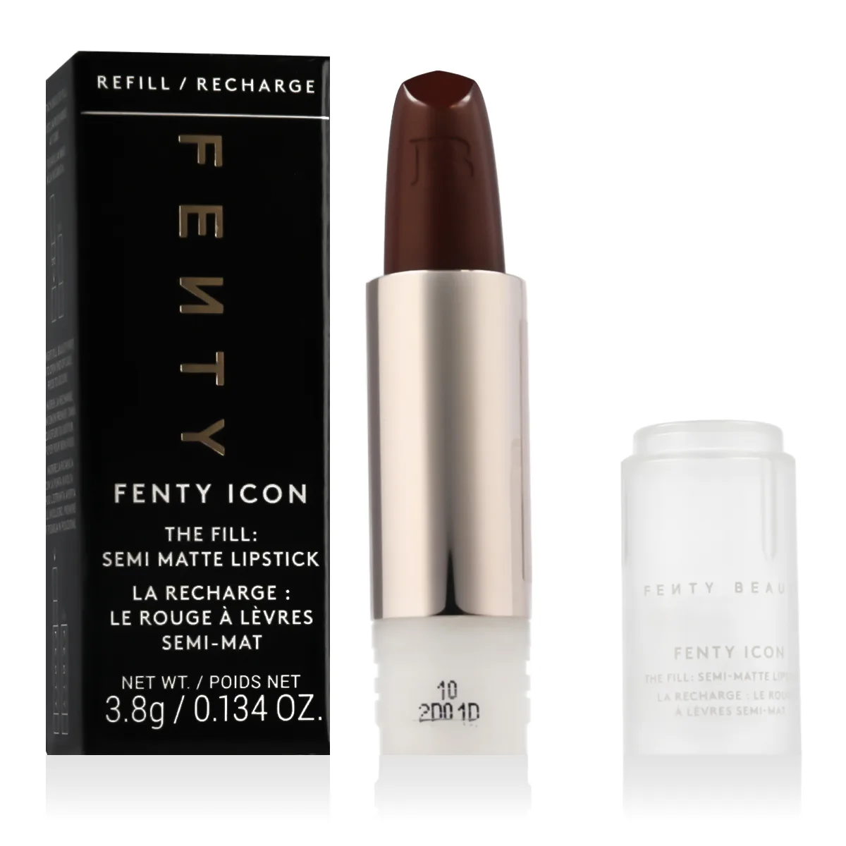 Fenty Beauty Fenty Beauty, Icon, Semi Matte, Cream Lipstick, 134, Flaunty Auntie, Refill, 3.8 g thumbnail 2