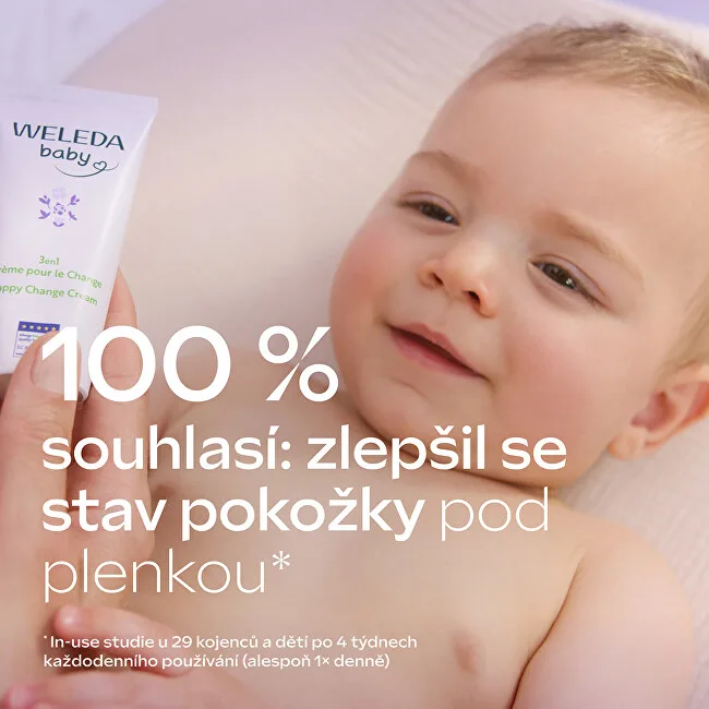 Weleda Derma 3in1 Nappy Change Cream (50 ml) thumbnail 6