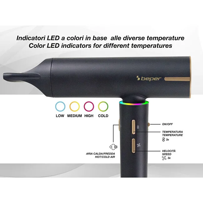 Beper Hair dryer with brushless motor P301ASC010 thumbnail 4