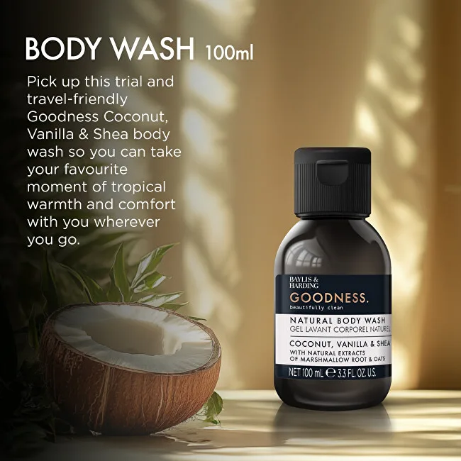 Baylis & Harding Goodness Coconut, Vanilla & Shea Body Wash thumbnail 2