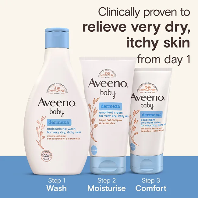 Aveeno Hydrating washing gel Baby Dermexa thumbnail 6