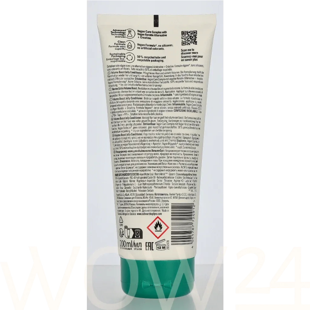 Schwarzkopf  BC Bonacure Volume Boost Creatine Jelly Conditioner thumbnail 3