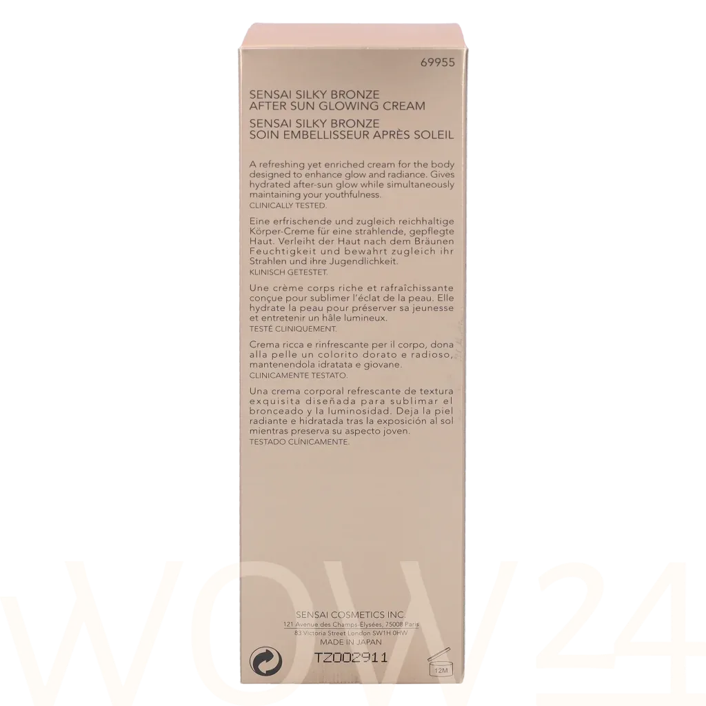 Sensai Sensai Silky Bronze After Sun Glowing Cream thumbnail 3
