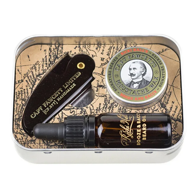 Captain Fawcett Ricki Hall´s Booze & Baccy Gift Set thumbnail 3