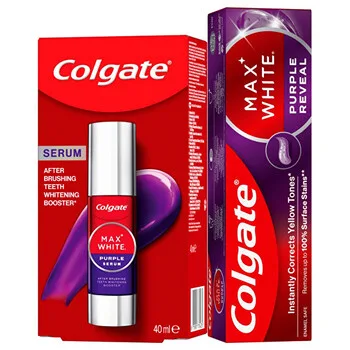 Colgate Max White Purple Teeth Whitening Kit thumbnail 3