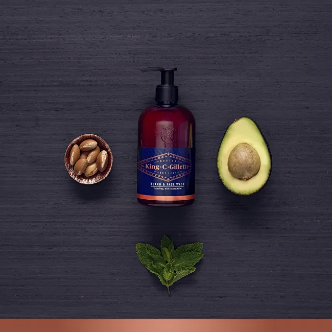 Gillette King C. Beard & Face Wash thumbnail 3