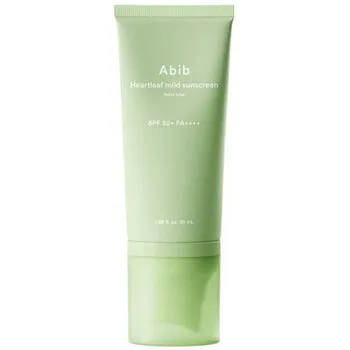 Abib Protective cream SPF50+ Heartleaf Mild Sunscreen 50 ml thumbnail 2