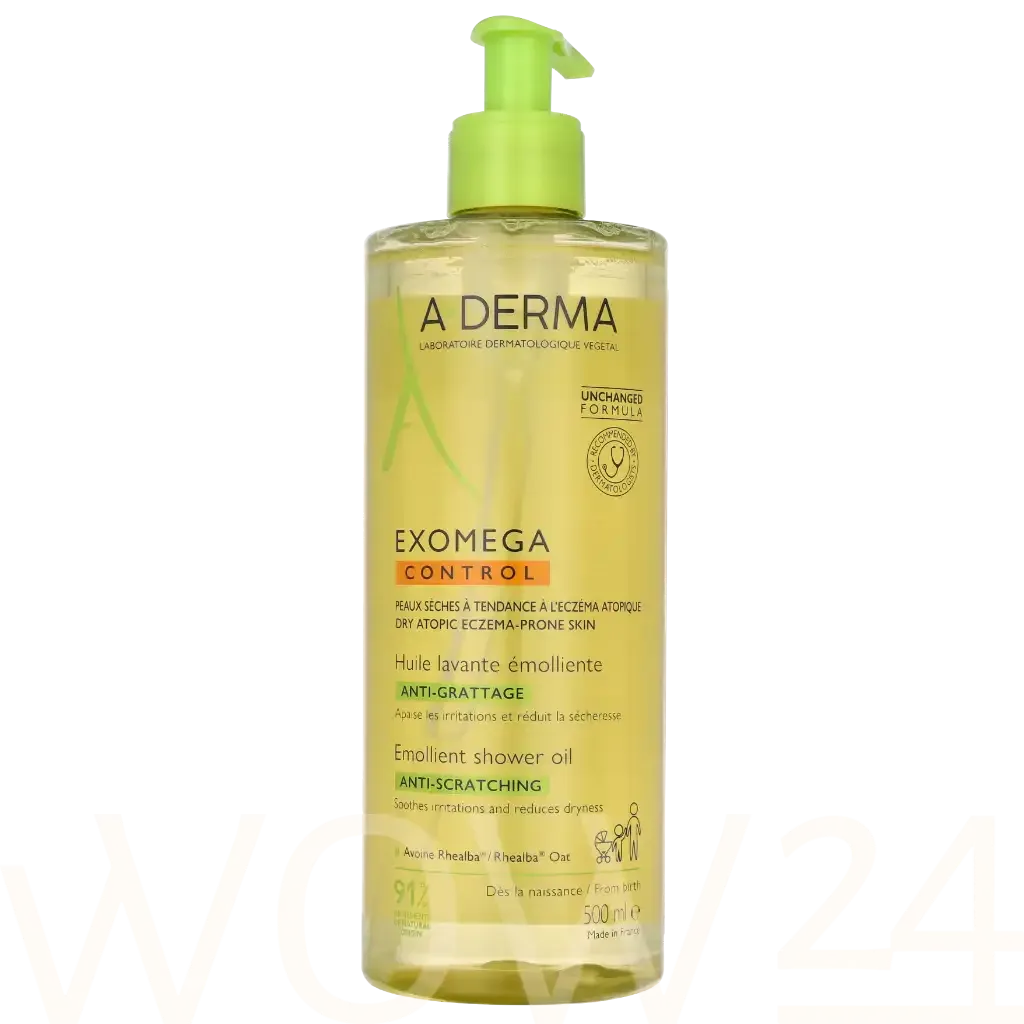 A-Derma A-Derma Exomega Control Emollient Shower Oil thumbnail 4