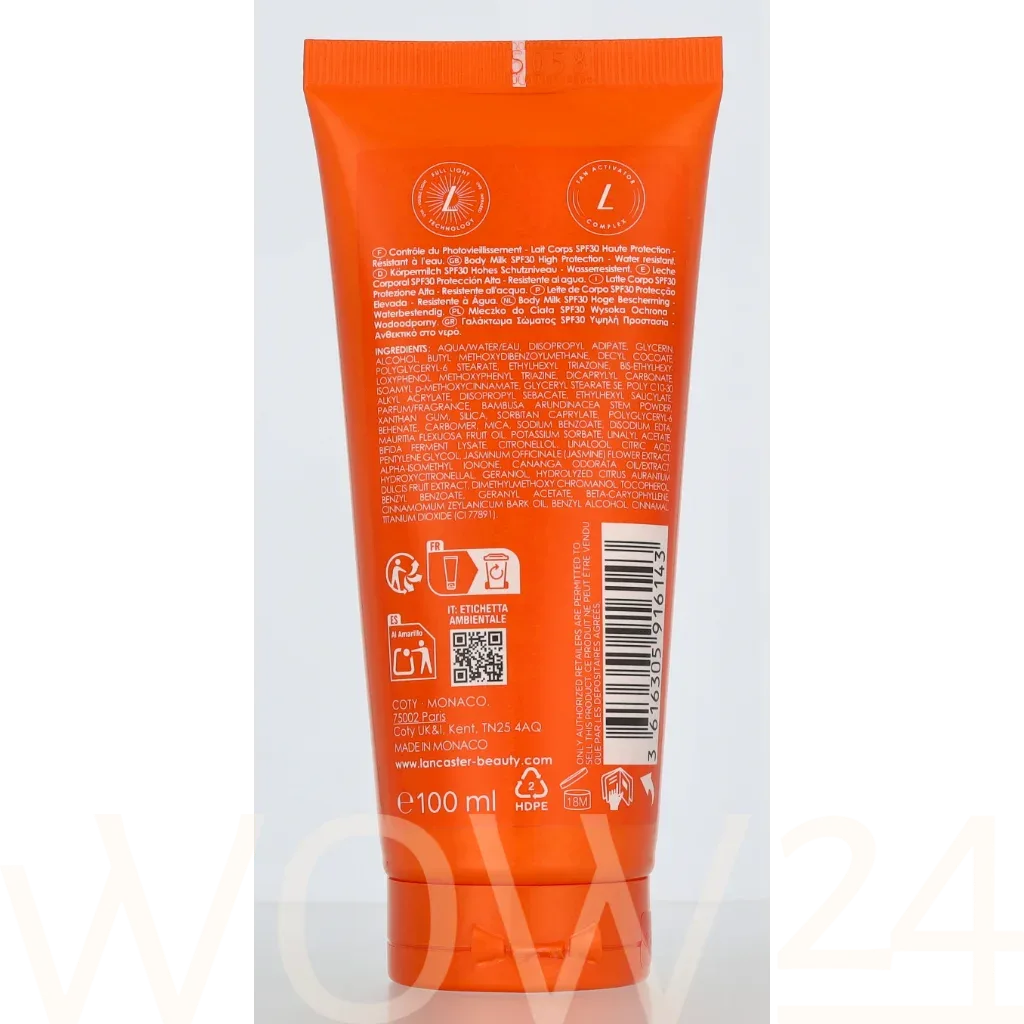 Lancaster Sun beauty body milk thumbnail 3