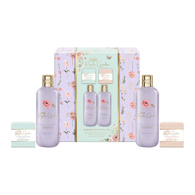 Baylis & Harding Gift set Lavender & Rosehip tea Set of 4 pcs thumbnail 2