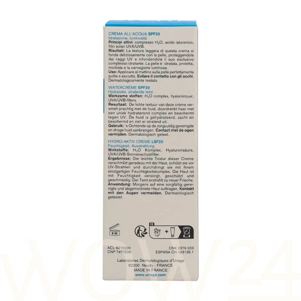 Uriage Eau thermale water cream spf20 thumbnail 3