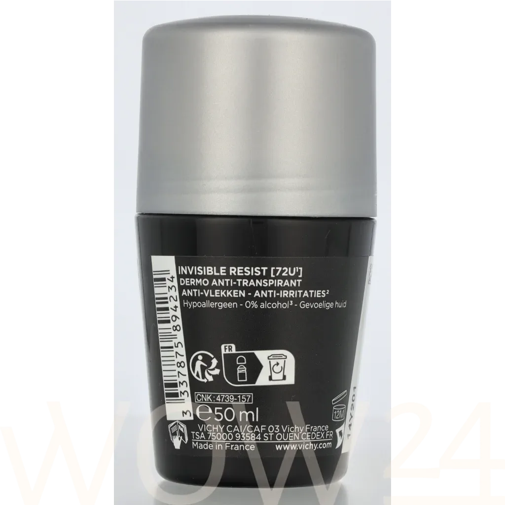 Vichy Vichy Homme Invisible Resist 72H Deo Roll-On thumbnail 3