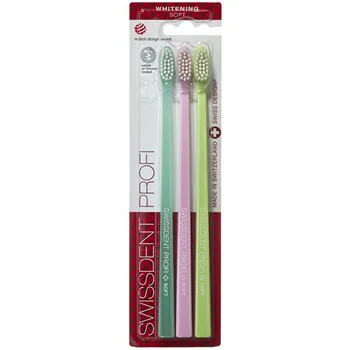 Swissdent Whitening Soft Verbier Toothbrush 2 + 1 FREE thumbnail 3