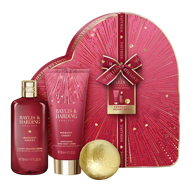 Baylis & Harding Midnight Cherry Body Care Gift Set 3 pcs thumbnail 2