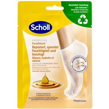 Scholl PediMask™ Triple Oil Foot Mask 1 pair thumbnail 2