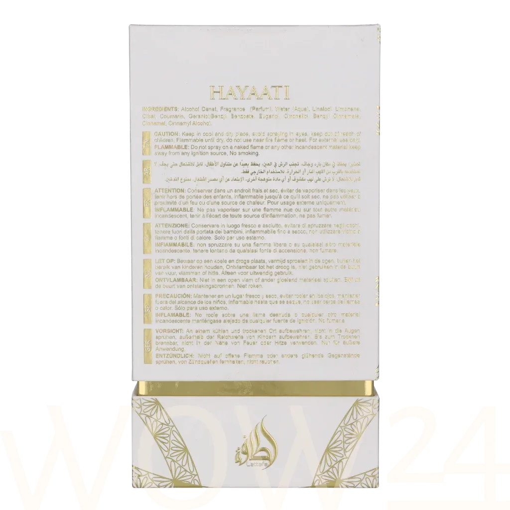 Lattafa perfumes Hayaati gold elixir thumbnail 3