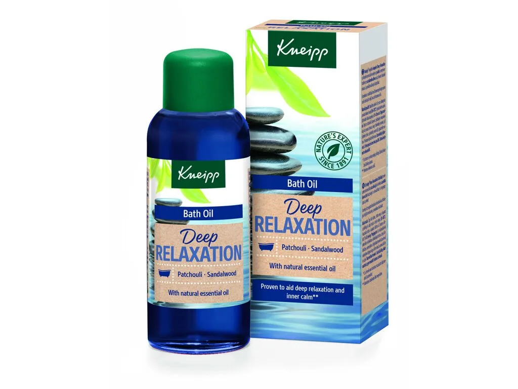 Deep relaxation bath oil