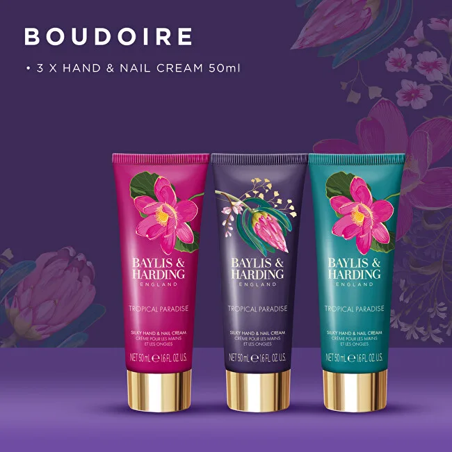 Baylis & Harding Boudoire Tropical Paradise Hand Cream Gift Set 3 pcs thumbnail 2