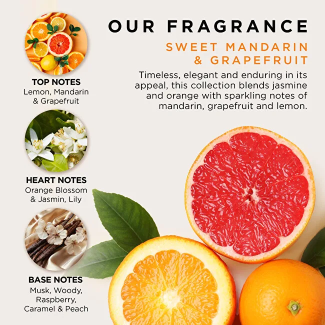 Baylis & Harding Liquid soap in a Christmas flask Mandarin & Grapefruit 500 ml thumbnail 2