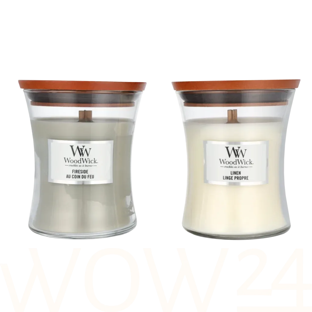 WoodWick Fireside, Linen thumbnail 3