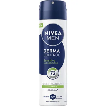 Nivea Antiperspirant spray for sensitive skin Men Derma Control Sensitive (Antiperspirant) 150 ml thumbnail 8