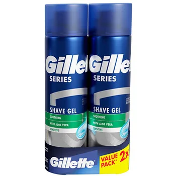 Gillette Gift set of shaving gels for sensitive skin 2 x thumbnail 2