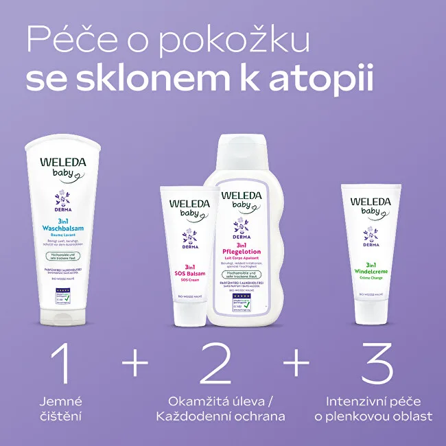 Weleda Derma 3in1 Nappy Change Cream (50 ml) thumbnail 8