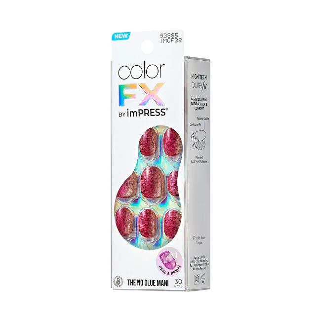 Kiss Self-adhesive nails imPRESS Color FX (Walk Out) 30 pcs thumbnail 4