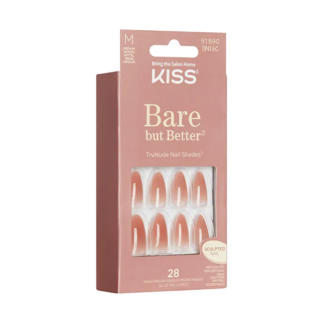 Kiss Bare-But-Better Gel Nails 28 pcs thumbnail 3