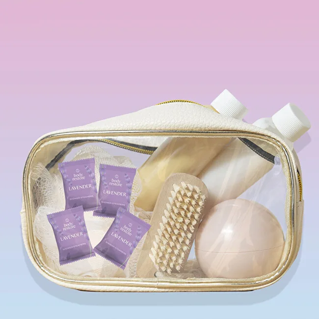 Body Restore Set of aromatic tablets for the shower Lavender Shower Steamers 6 pcs thumbnail 4