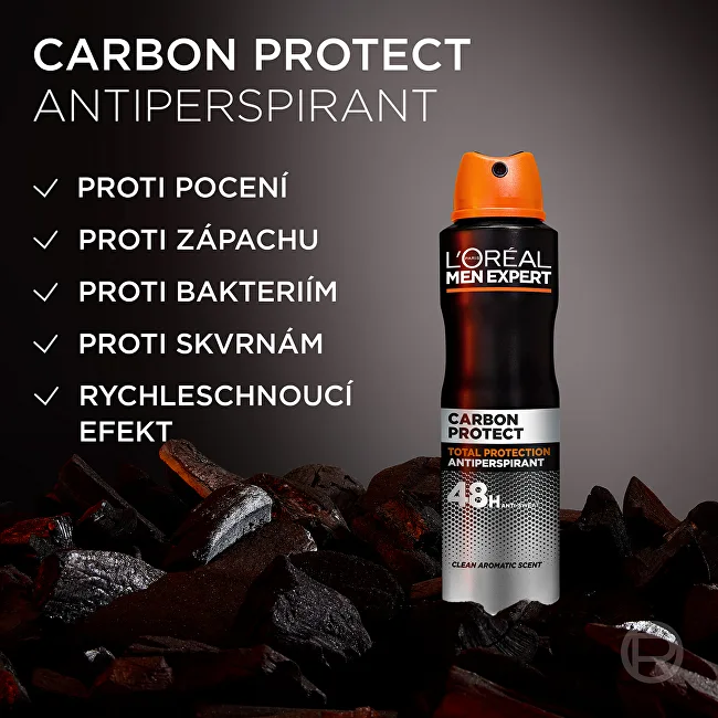 L'Oréal Paris  Antiperspirant spray Carbon Protect Antiperspirant 150 ml thumbnail 3