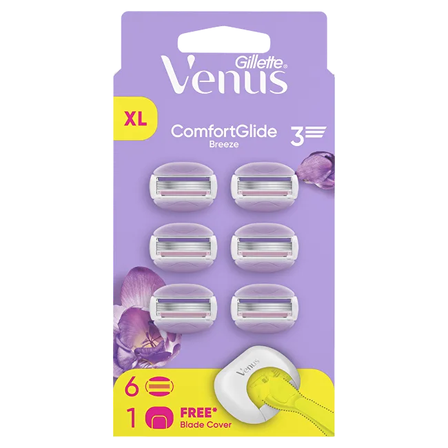 Gillette Venus ComfortGlide Breeze NH 6 pcs + Cover thumbnail 6