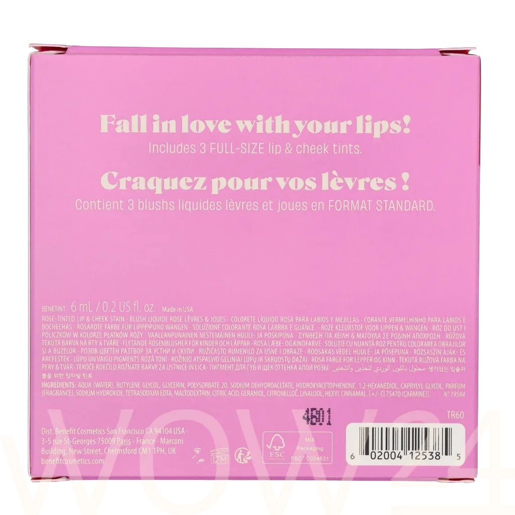 Benefit Benefit Lip Tints to Love Set thumbnail 3