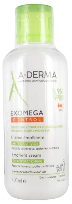 A-Derma Exomega Control Rich Emollient Cream thumbnail 4