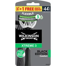 Wilkinson Sword Disposable razor for men Xtreme 3 Black Edition Comfort 3+1 pc thumbnail 2
