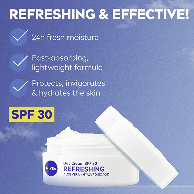 Nivea Moisturizing Day Cream SPF 30 Essential (Refreshing Day Cream) 50 ml thumbnail 8