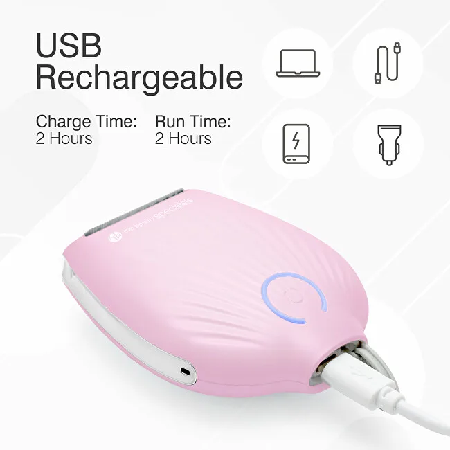 Rio-Beauty Go Smooth Pink Women´s Travel Shaver thumbnail 5